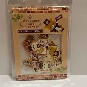Rilakkuma Store Tokyo Sticker Pack